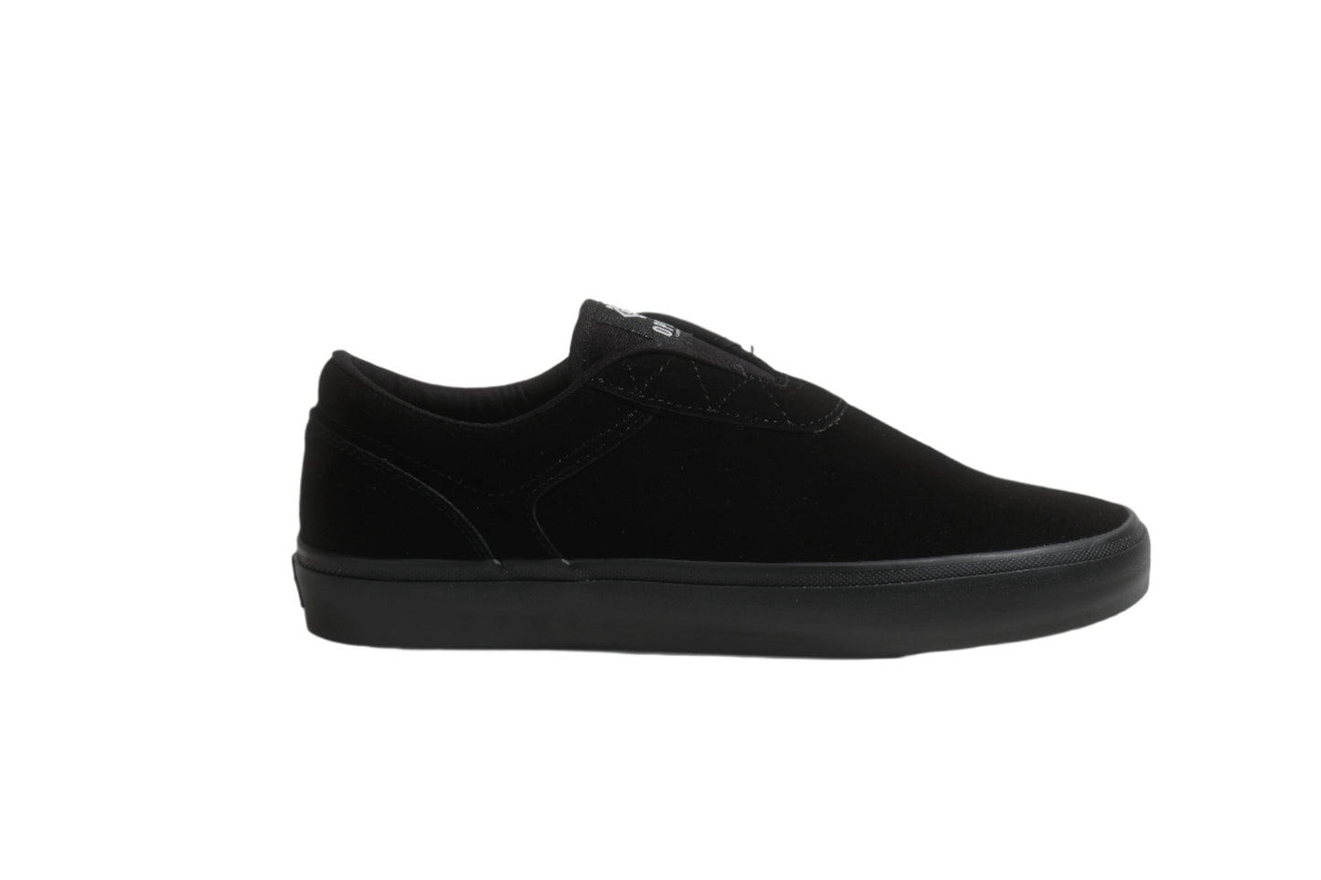 Honey Slip - Black Suede / Black