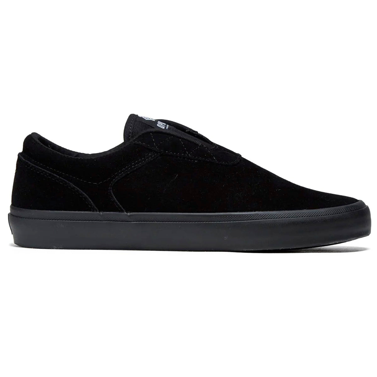 Honey Slip - Black Suede / Black