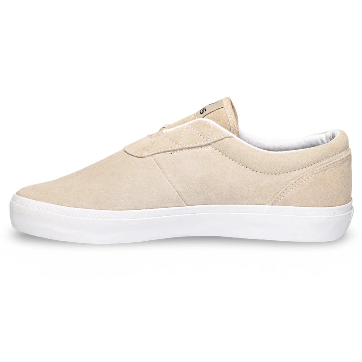 Honey Slip - Cream Suede / White